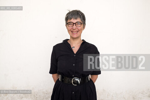 Conversano(BA) September 28, 2019..Joelle Jolivet, internationally renowned illustrator, photographed in Conversano/Joelle Jolivet, illustratrice di fama internazionale fotografata a Conversano. ©Rino Bianchi/Rosebud2