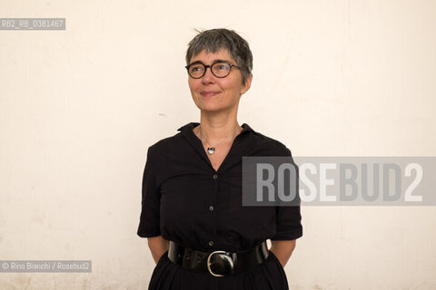 Conversano(BA) September 28, 2019..Joelle Jolivet, internationally renowned illustrator, photographed in Conversano/Joelle Jolivet, illustratrice di fama internazionale fotografata a Conversano. ©Rino Bianchi/Rosebud2