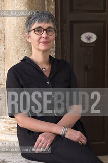 Conversano(BA) September 28, 2019..Joelle Jolivet, internationally renowned illustrator, photographed in Conversano/Joelle Jolivet, illustratrice di fama internazionale fotografata a Conversano. ©Rino Bianchi/Rosebud2