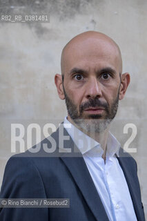 Conversano(BA) September 28, 2019..Leonardo G. Luccone, essayist, popularizer, literary agent, photographed in Giardino dei Limoni in Conversano/Leonardo G. Luccone, saggista, divulgatore, agente letterario, fotografato nel Giardino dei Limoni a Conversano. ©Rino Bianchi/Rosebud2