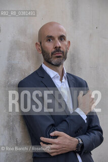 Conversano(BA) September 28, 2019..Leonardo G. Luccone, essayist, popularizer, literary agent, photographed in Giardino dei Limoni in Conversano/Leonardo G. Luccone, saggista, divulgatore, agente letterario, fotografato nel Giardino dei Limoni a Conversano. ©Rino Bianchi/Rosebud2