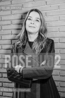 Rome February 7, 2020..Lia Piano, writer, graduated in literature, head of the Renzo Piano Foundation, photographed at the Auditorium della Musica in Rome/Lia Piano, scrittrice, laureata in lettere, responsabile della Fondazione Renzo Piano, fotografata allAuditorium della Musica di Roma. ©Rino Bianchi/Rosebud2