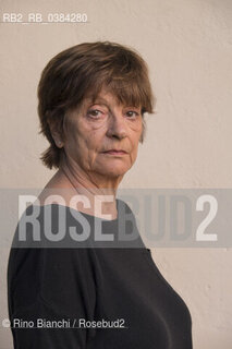 Rome July 24, 2020..Daniela Attanasio, poet, translator and essayist, photographed in Rome in the spaces of the Arena Titian/Daniela Attanasio, poetessa, traduttrice e saggista, fotografata a Roma negli spazi dellArena Tiziano ©Rino Bianchi/Rosebud2