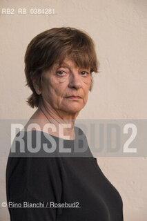 Rome July 24, 2020..Daniela Attanasio, poet, translator and essayist, photographed in Rome in the spaces of the Arena Titian/Daniela Attanasio, poetessa, traduttrice e saggista, fotografata a Roma negli spazi dellArena Tiziano ©Rino Bianchi/Rosebud2