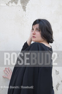 Ponza Island June 11, 2019..Giulia Martini, poet and philologist, photographed in Ponza on the occasion of the Residenza delle Narrazioni/Giulia Martini, poetessa e filologa, fotografata a Ponza in occasione della Residenza delle Narrazioni. ©Rino Bianchi/Rosebud2