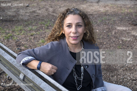 Rome September 29, 2020..Lia Tagliacozzo expert in Jewish culture, history, literature, current affairs, identity and memory, photographed in Rome in the park of Villa Borghese/Lia Tagliacozzo esperta di cultura ebraica, di storia, letteratura, attualità, identità e memoria, fotografata a Roma nel parco di Villa Borghese. ©Rino Bianchi/Rosebud2