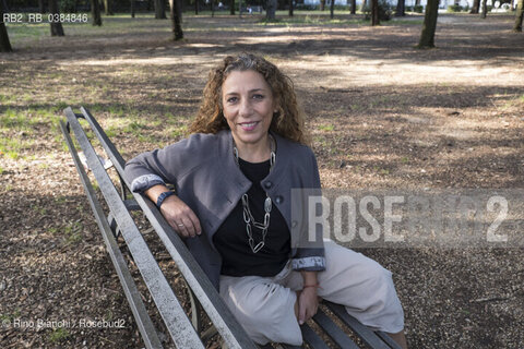 Rome September 29, 2020..Lia Tagliacozzo expert in Jewish culture, history, literature, current affairs, identity and memory, photographed in Rome in the park of Villa Borghese/Lia Tagliacozzo esperta di cultura ebraica, di storia, letteratura, attualità, identità e memoria, fotografata a Roma nel parco di Villa Borghese. ©Rino Bianchi/Rosebud2