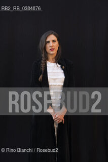 Rome October 4, 2020..Anna Giurickovic Dato lawyer, writer and screenwriter, photographed in Rome in the area of the Basilica of Maxentius/Anna Giurickovic Dato avvocato, scrittrice e sceneggiatrice, fotografata a Roma nellarea della Basilica di Massenzio. ©Rino Bianchi/Rosebud2