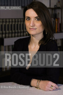 Rome March 19, 2021..Cinzia Giorgio, writer, art historian, essayist, journalist and professor of History of Women and History of Art at the Decentralized Experimental University of Rome, photographed in her home in Rome/Cinzia Giorgio, scrittrice, storica dellarte, saggista, giornalista e docente di Storia delle Donne e Storia dellArte allUniversità Sperimentale Decentrata di Roma, fotografta nella sua abitazione di Roma. ©Rino Bianchi/Rosebud2