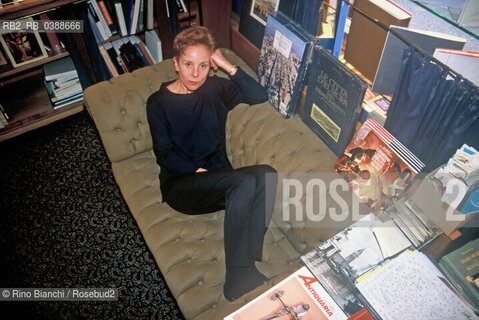 Rome April 30, 2010..Gaia de Beaumont, writer, photographed in her home in Rome/Gaia de Beaumont, scrittrice, fotografata nella sua abitazione di Roma ©Rino Bianchi/Rosebud2