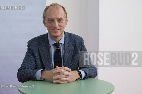 Rome December 5, 2021..Antonio Sellerio, son of the photographer Enzo Sellerio and Elvira Giorgianni, editorial director of Sellerio editore, photographed in Rome in the spaces of La Nuvola/Antonio Sellerio, figlio del fotografo Enzo Sellerio e di Elvira Giorgianni, direttore editoriale della Sellerio editore, fotografato a Roma negli spazi de La Nuvola. ©Rino Bianchi/Rosebud2