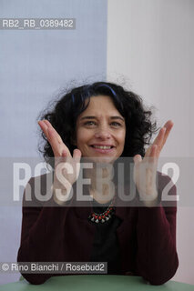 Rome December 5, 2021..Susanna Mattiangeli, author of childrens books, theatrical projects and essays, photographed in Rome in the spaces of La Nuvola. ©Rino Bianchi/Rosebud2