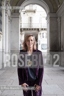 Turin April 6, 2022..Gaia Rayneri, writer, worked in the theater with Paolo Rossi, photographed in her hometown of Turin/Gaia Rayneri, scrittrice, ha lavorato in teatro con Paolo Rossi, fotografata a Torino sua città natale. ©Rino Bianchi/Rosebud2