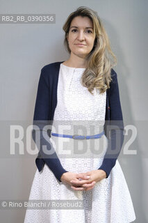 Turin May 21, 2022..Anna Premoli, Croatian writer with Italian citizenship, graduated in Economics of Financial Markets at Bocconi University, photographed in Turin Lingotto in the spaces of the NH Hotel/Anna Premoli, scrittrice croata con cittadinanza italiana, laureata in Economia dei mercati finanziari presso lUniversità Bocconi, fotografata a Torino Lingotto negli spazi dellHotel NH. ©Rino Bianchi/Rosebud2