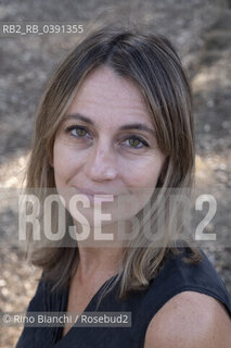 Rome September 21, 2022..Lorenza Pieri, writer, journalist and translator, photographed in Rome in the park of Villa Sciarra/Lorenza Pieri, scrittrice, giornalista e traduttrice,  fotografata a Roma nel parco di Villa Sciarra. ©Rino Bianchi/Rosebud2