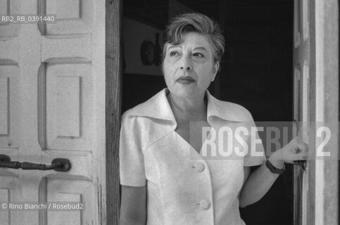 Roma 17 agosto 2013..Mary Pace, giornalista e scrittrice, ritratta nella sua abitazione di Sgurgola in provincia di Frosinone..Foto: RINO BIANCHI ©Rino Bianchi/Rosebud2