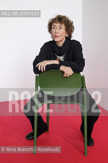 Rome December 10, 2022..Azar Nafisi literature teacher and writer, daughter of Ahmad Nafisi, elected mayor of Tehran in 1960 at the time of the Shah, and Nezhat Nafisi, the first woman to enter the Iranian parliament, photographed in Rome in the spaces of La Nuvola7Azar Nafisi docente di letteratura e scrittrice, figlia di Ahmad Nafisi, eletto sindaco di Teheran nel 1960 ai tempi dello Scià, e Nezhat Nafisi, prima donna entrata al parlamento iraniano, fotografata a Roma negli spazi de La Nuvola. ©Rino Bianchi/Rosebud2