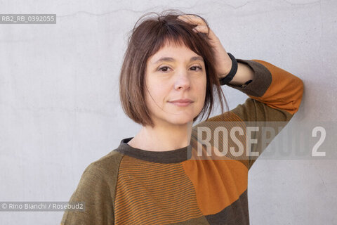 Rome February 4, 2023..Benedetta Fallucchi, journalist and writer, photographed in Rome in the spaces of the Maxxi/Benedetta Fallucchi, giornalista e scrittrice, fotografata a Roma negli spazi del Maxxi. ©Rino Bianchi/Rosebud2