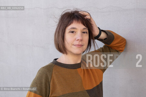 Rome February 4, 2023..Benedetta Fallucchi, journalist and writer, photographed in Rome in the spaces of the Maxxi/Benedetta Fallucchi, giornalista e scrittrice, fotografata a Roma negli spazi del Maxxi. ©Rino Bianchi/Rosebud2