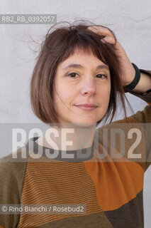 Rome February 4, 2023..Benedetta Fallucchi, journalist and writer, photographed in Rome in the spaces of the Maxxi/Benedetta Fallucchi, giornalista e scrittrice, fotografata a Roma negli spazi del Maxxi. ©Rino Bianchi/Rosebud2