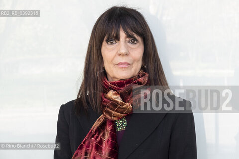 Rome March 18, 2023..Romana Petri, pseudonym of Romana Pezzetta, writer, translator and literary critic, photographed in Rome in the park adjacent to the Roma 60 Olympic Village/Romana Petri, pseudonimo di Romana Pezzetta, scrittrice, traduttrice e critica letteraria, fotografata a Roma nel parco adiacente il Villaggio Olimpico Roma 60. ©Rino Bianchi/Rosebud2