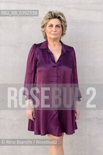 Rome March 25, 2023..Flaminia Marinaro, journalist collaborator of various mastheads including «Il Foglio», dealing with literary criticism, and on the cultural pages of «LOsservatore Romano» and «La Freccia», debutant writer, photographed in Rome in the MAXXI spaces/Flaminia Marinaro, giornalista colaboratrice di varia testate tra le quali «Il Foglio», occupandosi di critica letteraria, e sulle pagine culturali de «L’Osservatore Romano» e «La Freccia», scrittrice esordiente, fotografata a Roma negli spazi del MAXXI. ©Rino Bianchi/Rosebud2