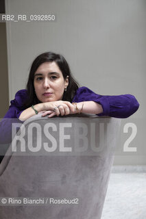 Turin May 20, 2023..Fuani Marino, writer, photographed in Turin in the spaces of the Lingotto/Fuani Marino, scrittrice,  fotografata a Torino negli spazi del Lingotto. ©Rino Bianchi/Rosebud2