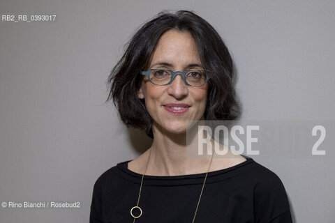 Turin May 21, 2023..Federica Manzon writer, teacher and philosopher, editor of Nuovi Argomenti magazine and of the online Italian webzine Carmilla, photographed in Turin in the Lingotto spaces/Federica Manzon scrittrice, docente e filosofa, redattrice della rivista Nuovi Argomenti e della webzine italiana Carmilla on line, fotografata a Torino neglispazi del Lingotto. ©Rino Bianchi/Rosebud2