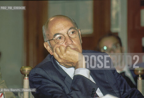 Roma 8 maggio 2006..Giorgio Napolitano, Senatore a vita, Democratici di Sinistra, candidato dellUnione per la Presidenza della Repubblica Italiana..Foto: RINO BIANCHI. ©Rino Bianchi/Rosebud2