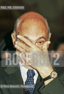 Roma 8 maggio 2006..Giorgio Napolitano, Senatore a vita, Democratici di Sinistra, candidato dellUnione per la Presidenza della Repubblica Italiana..Foto: RINO BIANCHI. ©Rino Bianchi/Rosebud2