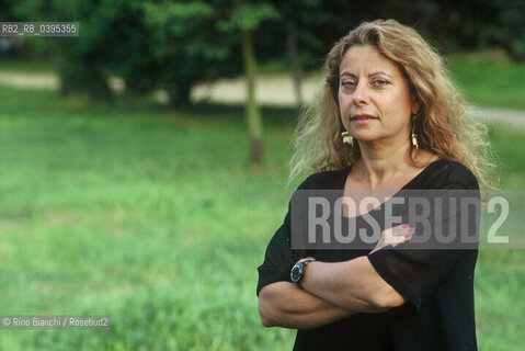 Rome may 26, 1993..Marie Josè Hoyet, essayist, teacher and translator photographed in Rome in the park of via Panama/Marie Josè Hoyet, saggista, docente e traduttrice fotografata a Roma nel parco di via Panama. ©Rino Bianchi/Rosebud2