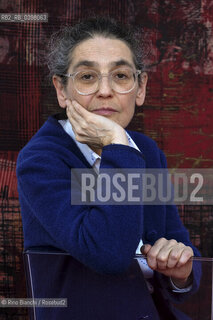 Rome December 9, 2023..Anna Segre doctor, psychotherapist, poet and writer, photographed in Rome in the spaces of La Nuvola di Fuksas/Anna Segre medico, psicoterapeuta, poetessa e scrittrice, fotografata a Roma negli spazi de La Nuvola di Fuksas. ©Rino Bianchi/Rosebud2