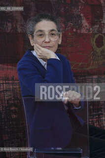 Rome December 9, 2023..Anna Segre doctor, psychotherapist, poet and writer, photographed in Rome in the spaces of La Nuvola di Fuksas/Anna Segre medico, psicoterapeuta, poetessa e scrittrice, fotografata a Roma negli spazi de La Nuvola di Fuksas. ©Rino Bianchi/Rosebud2