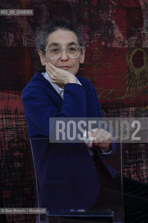 Rome December 9, 2023..Anna Segre doctor, psychotherapist, poet and writer, photographed in Rome in the spaces of La Nuvola di Fuksas/Anna Segre medico, psicoterapeuta, poetessa e scrittrice, fotografata a Roma negli spazi de La Nuvola di Fuksas. ©Rino Bianchi/Rosebud2