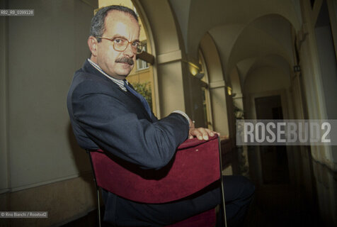 Rome September 10, 2024..Ernesto Franco, essayist, literary historian, expert in Hispanic-American literature, editorial director of Einaudi, photographed in Rome/Ernesto Franco, saggista, storico della letteratura, esperto di letteratura ispano-americana, direttore editoriale dellEinaudi, fotografato a Roma.. ©Rino Bianchi/Rosebud2