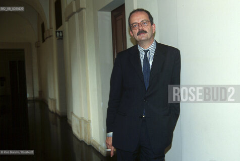 Rome September 10, 2024..Ernesto Franco, essayist, literary historian, expert in Hispanic-American literature, editorial director of Einaudi, photographed in Rome/Ernesto Franco, saggista, storico della letteratura, esperto di letteratura ispano-americana, direttore editoriale dellEinaudi, fotografato a Roma. ©Rino Bianchi/Rosebud2