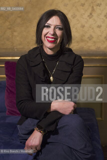 Turin October 22, 2025..Nicoletta Verna, writer, publishing consultant, and essayist, photographed in Turin at the Circolo dei lettori/Nicoletta Verna scrittrice, consulente per leditoria, saggista, fotografata a Torino negli ambienti del Circolo dei lettori. ©Rino Bianchi/Rosebud2