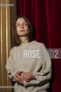 Turin October 22, 2025..Anja Boato, a writer and film expert, collaborates with the Venice Film Festival and writes for the digital literature magazine Il Rifugio dell’Ircocervo, photographed in Turin at the Circolo dei lettori/Anja Boato scrittrice, esperta di cinema,  collabora con la Mostra del Cinema di Venezia e scrive per la rivista digitale di letteratura Il Rifugio dell’Ircocervo fotografata a Torino negli ambienti del Circolo dei lettori. ©Rino Bianchi/Rosebud2