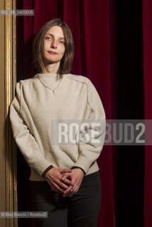 Turin October 22, 2025..Anja Boato, a writer and film expert, collaborates with the Venice Film Festival and writes for the digital literature magazine Il Rifugio dell’Ircocervo, photographed in Turin at the Circolo dei lettori/Anja Boato scrittrice, esperta di cinema,  collabora con la Mostra del Cinema di Venezia e scrive per la rivista digitale di letteratura Il Rifugio dell’Ircocervo fotografata a Torino negli ambienti del Circolo dei lettori. ©Rino Bianchi/Rosebud2