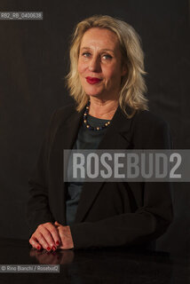 Turin November 15, 2025..Judith Koelemeijer, a Dutch writer and journalist, photographed in the Circolo dei lettori in Turin during the Radici Festival/Judith Koelemeijer scrittrice e giornalista olandese, fotografata negli ambienti del Circolo dei lettori di Torino durante il Festival Radici. ©Rino Bianchi/Rosebud2