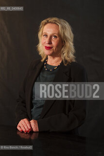 Turin November 15, 2025..Judith Koelemeijer, a Dutch writer and journalist, photographed in the Circolo dei lettori in Turin during the Radici Festival/Judith Koelemeijer scrittrice e giornalista olandese, fotografata negli ambienti del Circolo dei lettori di Torino durante il Festival Radici. ©Rino Bianchi/Rosebud2