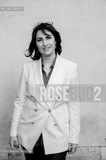 Rome May 22, 2019..Cristina Cassar Scalia, originally from Noto, ophthalmologist and writer, photographed in Rome/Cristina Cassar Scalia, originaria di Noto, medico oftalmologo e scrittrice, fotografata a Roma. ©Rino Bianchi/Rosebud2