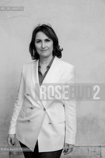 Rome May 22, 2019..Cristina Cassar Scalia, originally from Noto, ophthalmologist and writer, photographed in Rome/Cristina Cassar Scalia, originaria di Noto, medico oftalmologo e scritrice, fotografata a Roma. ©Rino Bianchi/Rosebud2
