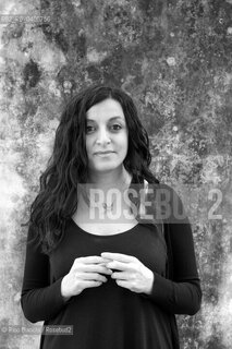 Rome April 5, 2019..Elisa Casseri graduated in mechanical engineering, writer, writes theatrical texts, author of the blog Memories of an Estathè drinker, debuted with the novel Hydraulic theory of families in 2014. In 2015, she won the 53rd edition of the Award Riccione for the theater with the text Lorizzonte degli eventi/Elisa Casseri laureata in ingegneria meccanica, scrittrice, scrive testi teatrali, autrice del blog Memorie di una bevitrice di Estathè, ha esordito con il romanzo Teoria idraulica delle famiglie  nel 2014. Nel 2015, ha vinto la 53° edizione del Premio Riccione per il Teatro con il testo L’orizzonte degli eventi. ©Rino Bianchi/Rosebud2