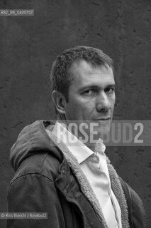 Rome March 4, 2017..Andrea Cisi, Italian writer, photographed in Rome in the park of Acquario Romano/Andrea Cisi, scrittore italiano, fotografato a Roma nel parco dellAcquario Romano.  . ©Rino Bianchi/Rosebud2