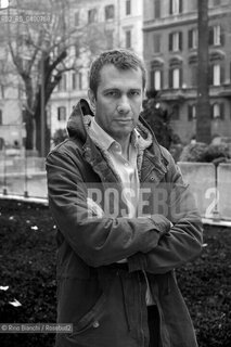 Rome March 4, 2017..Andrea Cisi, Italian writer, photographed in Rome in the Roman Aquarium Park/Andrea Cisi, scrittore italiano, fotografato a Roma nel parco dellAcquario Romano.  . ©Rino Bianchi/Rosebud2
