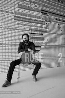 urin May 19, 2017..Gabriele Clima, a writer and illustrator for children, photographed in Turin in Lingottos spaces/Gabriele Clima, scrittore ed illustratore per ragazzi, fotografato a Torino negli spazi del Lingotto.. ©Rino Bianchi/Rosebud2