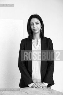 Venice April 20, 2018..Veronica Fernandes, journalist, photographed in Venice in the spaces of CaFoscari during Afropean Bridge/Veronica Fernandes, giornalista, fotografata a Venezia negli spazi di Ca Foscari durante Afropean Bridge.. ©Rino Bianchi/Rosebud2