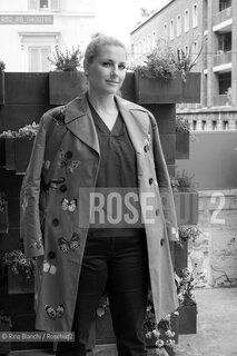 Rome April 23, 2019..Valentina Giannella, photographed in Rome, a journalist, has been living in Hong Kong for six years where she founded the journalistic agency Mind the Gap and writes for the main Italian newspapers and for the Post magazine of the South China Morning Post/Valentina Giannella, fotografata a Roma, giornalista, da sei anni vive a Hong Kong dove ha fondato lagenzia di approfondimento giornalistico Mind the Gap e scrive per le principali testate italiane e per il Post magazine del South China Morning Post. ©Rino Bianchi/Rosebud2