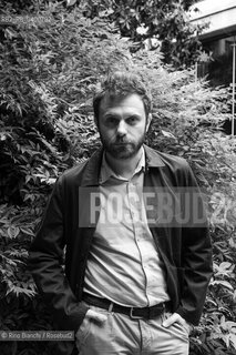 Turin May 10, 2018..Paolo Giordano, Italian writer photographed in Turin in the Lingotto spaces/Paolo Giordano, scrittore italiano fotografato a Torino negli spazi del Lingotto. ©Rino Bianchi/Rosebud2